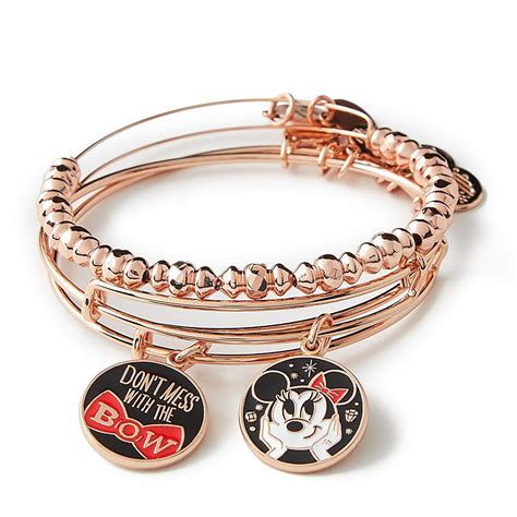 Disney Alex & Ani Bracelet Set - Minnie Mouse - Don't Mess w