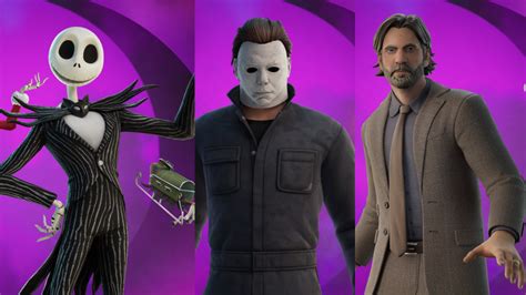 Fortnite Adds Alan Wake, Michael Myers, & Jack Skellington - Rely on Horror