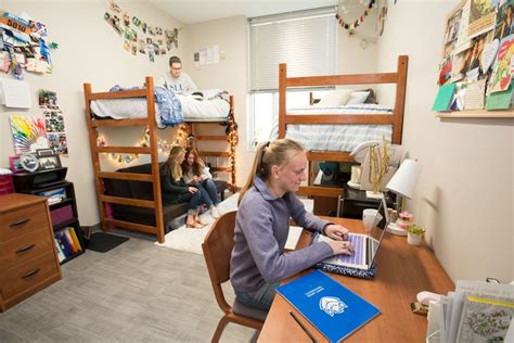 Spring Hall. Learn more about housing at Saint Louis University. | College dorm rooms, Dorm room ...