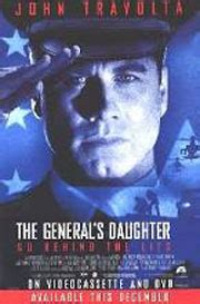 The General's Daughter movie poster [John Travolta] 27x40 FAIR