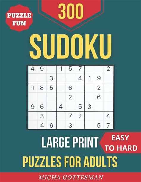 Sudoku Puzzles for Adults: Sudoku Puzzles Level Easy, Medium, Hard - Large Print | Sudoku ...