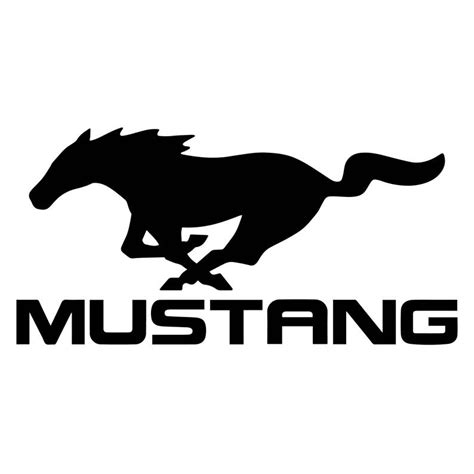 Ford Mustang Vinyl Decal | Etsy