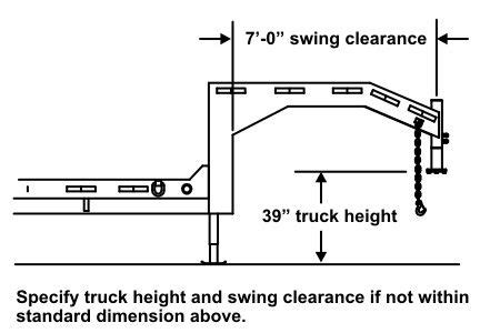 Gooseneck Dimensions | Trailer plans, Flatbed trailer, Towing trailer