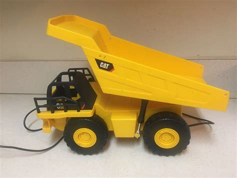 Toy Truck Caterpillar Toy Dump Truck With Wired Remote Control - Etsy