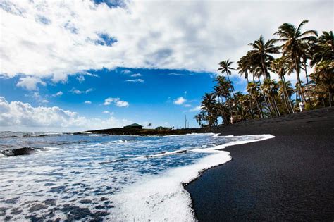 Pin by vanessa adaobi Mordi on beaches | Hawaii beaches, Black sand ...