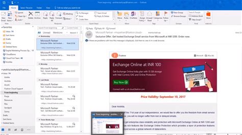 How to change Office theme in Microsoft Outlook 2016? - YouTube