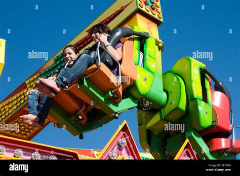 Rides and amusements at Royal Melbourne Show, Australia Stock Photo - Alamy