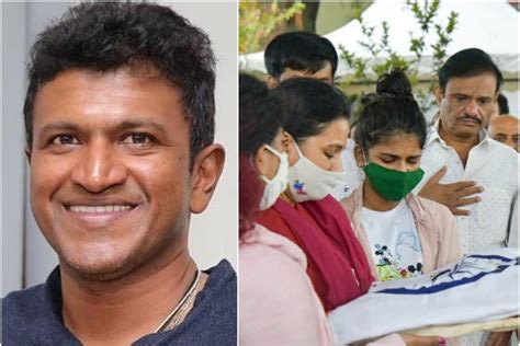 Actor Puneeth Rajkumar Family Photos : Puneeth Rajkumar Lovely Photos With Wife Daughters Top ...