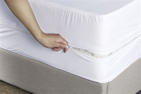 Comfortnights Fully Encased Zipped Waterproof Mattress Cover with Terry ...