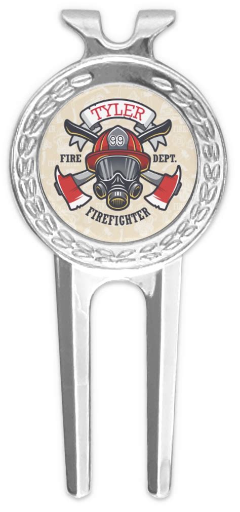 Custom Firefighter Golf Divot Tool & Ball Marker (Personalized ...