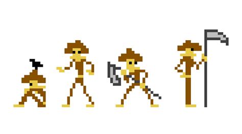 Pixel Art Scarecrow by Tesseradical17 on DeviantArt