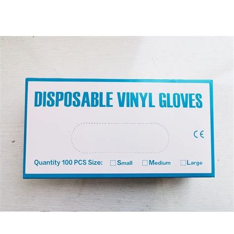 Disposable Vinyl Gloves | BOX 100 pcs | Smart Buy