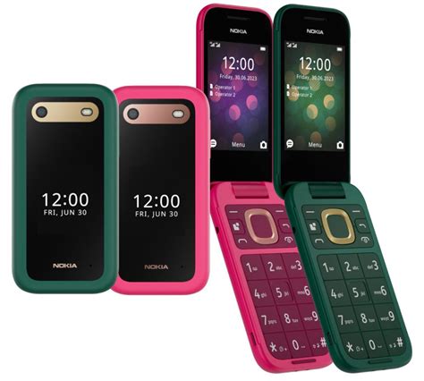 Nokia 2660 Flip Phone With Big Buttons And Big Screen