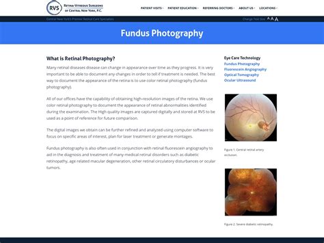 Fundus Photography - Retina-Vitreous Surgeons of CNY