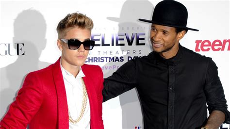 Why Usher Says Justin Bieber Didn't Sing With Him At The Super Bowl