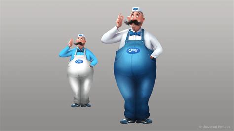 O'Hare Delivery Man - Production art from the production of the animated feature film The Lorax ...