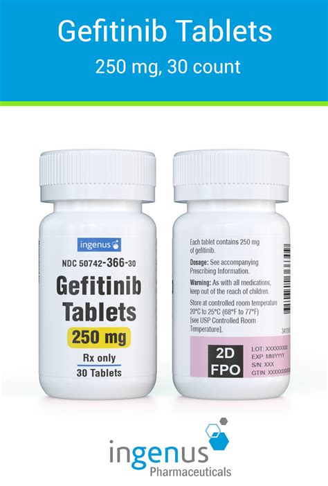 Gefitinib Tablets – Ingenus Pharmaceutical