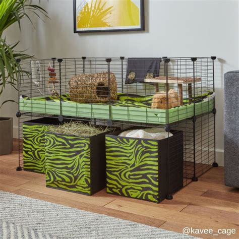 3x2 C and C Guinea Pig Cage with Stand | Kavee C&C Cages USA