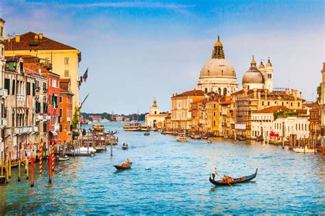 Le Grand Canal de Venise - Vénétie - Italie