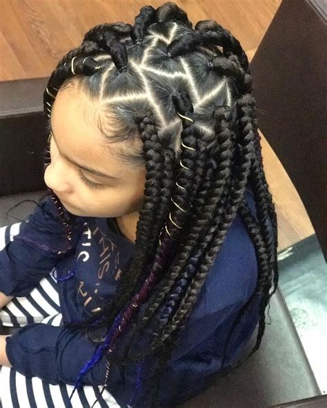 Big Parts Box Braids | Hair styles, Box braids styling, African braids ...