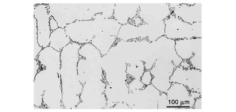 As cast microstructure showing M 7 C 3 carbide network in an HP... | Download Scientific Diagram