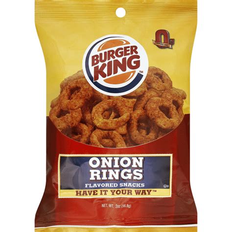 Burger King Snacks, Onion Rings Flavored | Pantry | Foodtown