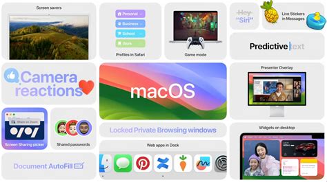 Apple Announces macOS Sonoma with Desktop Widgets, Game Mod, and Much, Much More