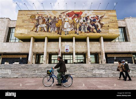 National History Museum. Tirana, Albania Stock Photo, Royalty Free ...