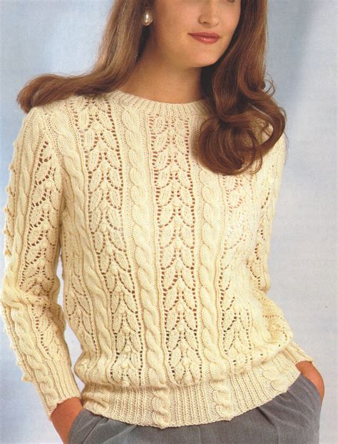 Free Pattern Knitting Dk Weight Pullover / Easy to Follow Jacket ...