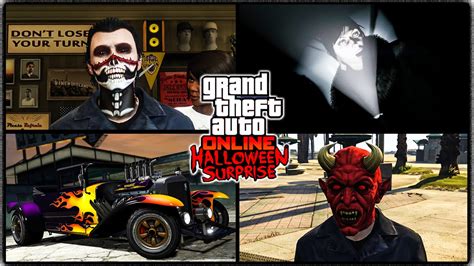 GTA 5 Online ALL HALLOWEEN ITEMS SHOWCASE! New Masks, Face Paints ...