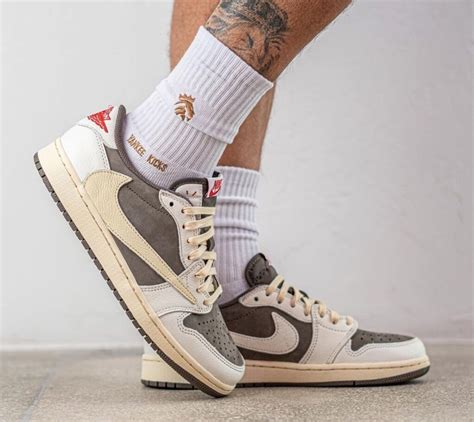 Travis Scott x Air Jordan 1 Low "Reverse Mocha" Release Date | Sneaker Buzz