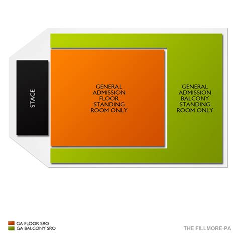 The Fillmore Philadelphia Seating Chart | Vivid Seats