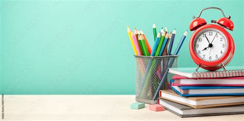 Back to school background Stock Photo | Adobe Stock