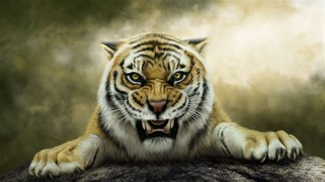 Bengal Tiger 3D wallpaper HD wallpaper | Wallpaper Flare