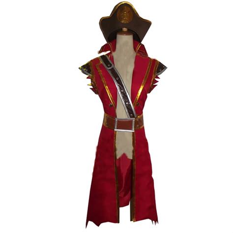 2018 LOL Gangplank Cosplay Costume With Hat -in Anime Costumes from ...