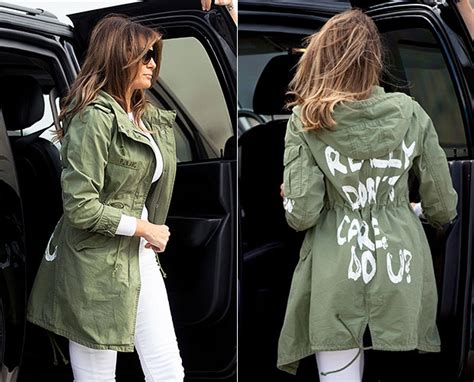 Melania Trump’s Reason For Wearing ‘I Don’t Care’ Jacket Revealed ...