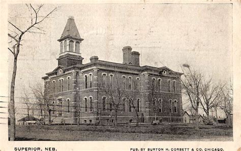 Superior Nebraska Historic Building Antique Postcard K87186 - Mary L. Martin Ltd. Postcards