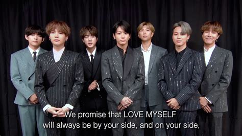 BTS (방탄소년단) LOVE MYSELF Campaign 2nd Anniversary Message - YouTube