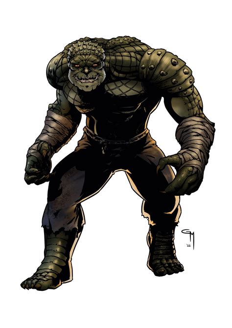 Killer Croc by gonzalogmartinez on DeviantArt