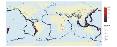 Earthquake Magnitude Map