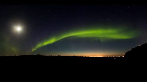 Aurora Borealis time-lapse - YouTube