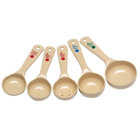 Portion Control Serving Spoons | Becker's School Supplies