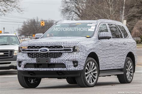 2022 Ford Everest spy shots and video: Ranger-based SUV spotted