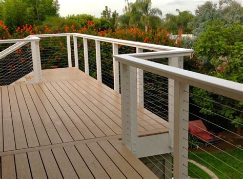 Deck Cable Railing Spacing : Cable Railing Code Safety Deck Stair ...