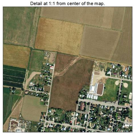 Aerial Photography Map of Preston, ID Idaho