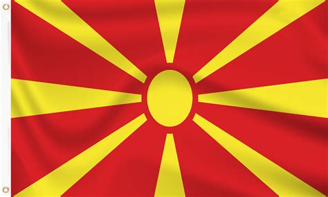 Buy North Macedonia Flags | Macedonia Flags for sale at Flag and ...