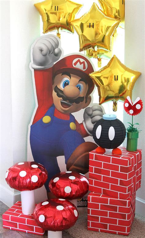 Super Mario Bros Party Ideas | Super mario birthday party, Super mario ...