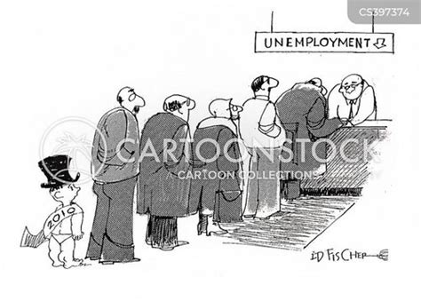 Unemployment Line Cartoons and Comics - funny pictures from CartoonStock