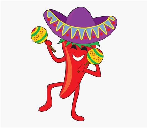 Clipart Mexican Hat Dance, HD Png Download - kindpng