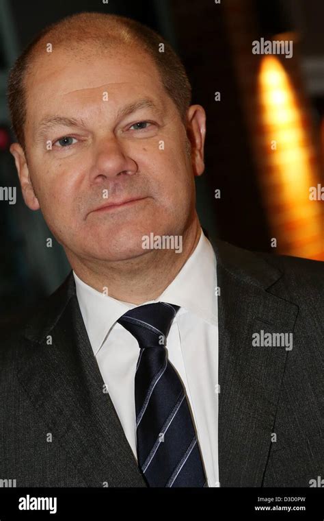 First mayor of Hamburg, Olaf Scholz smiles at the state party conference of the German Social ...